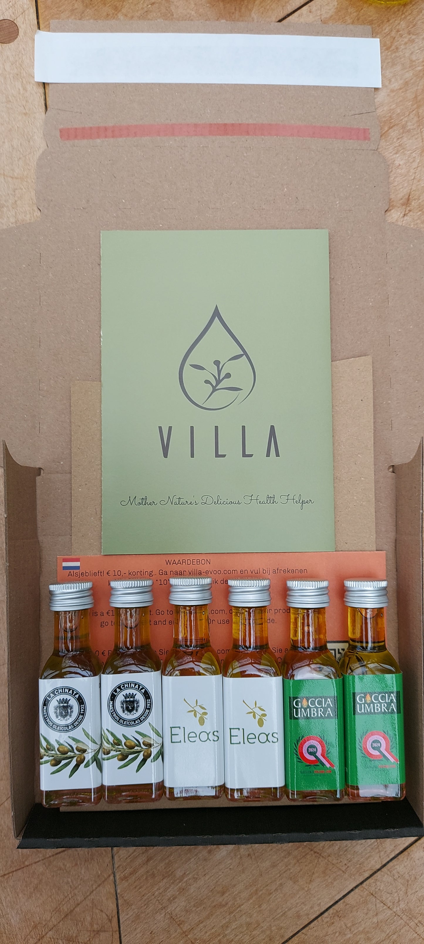 Olijfolie proeverij voor Restaurants