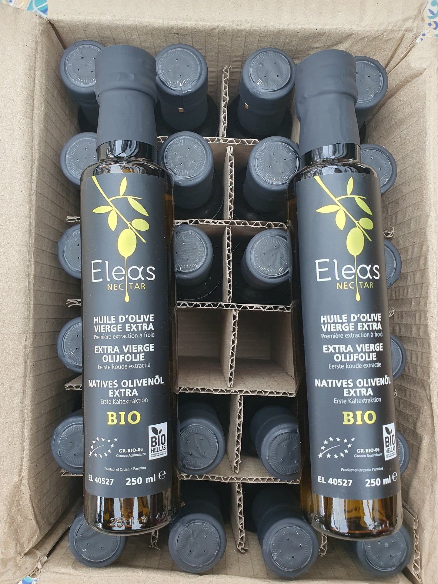 Eleas Tischmodell 250ml Bio-Olivenöl extra vergine