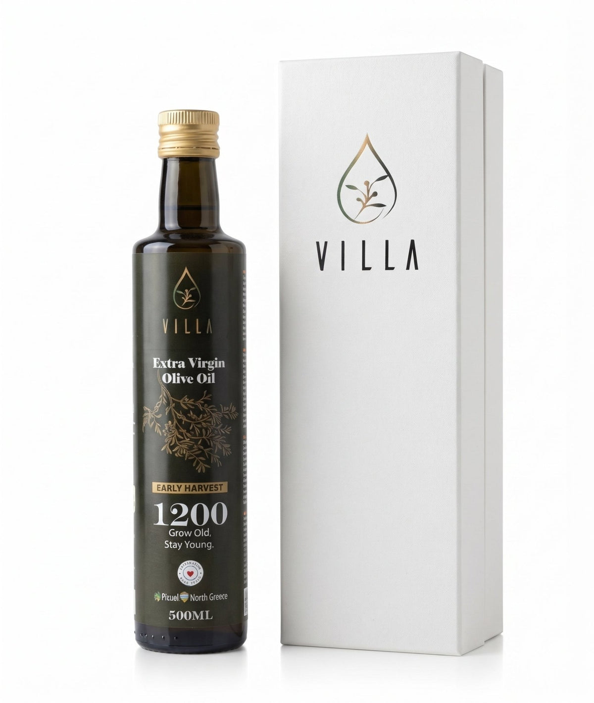 VILLA EH1200 Polyfenolrijke Olijfolie - VILLA-EVOO