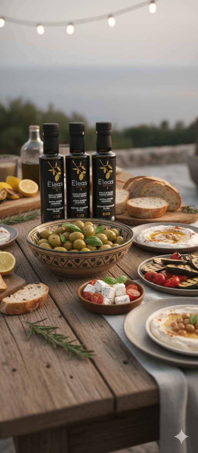 Eleas 250ml biologische extra vergine olijfolie - VILLA - EVOO