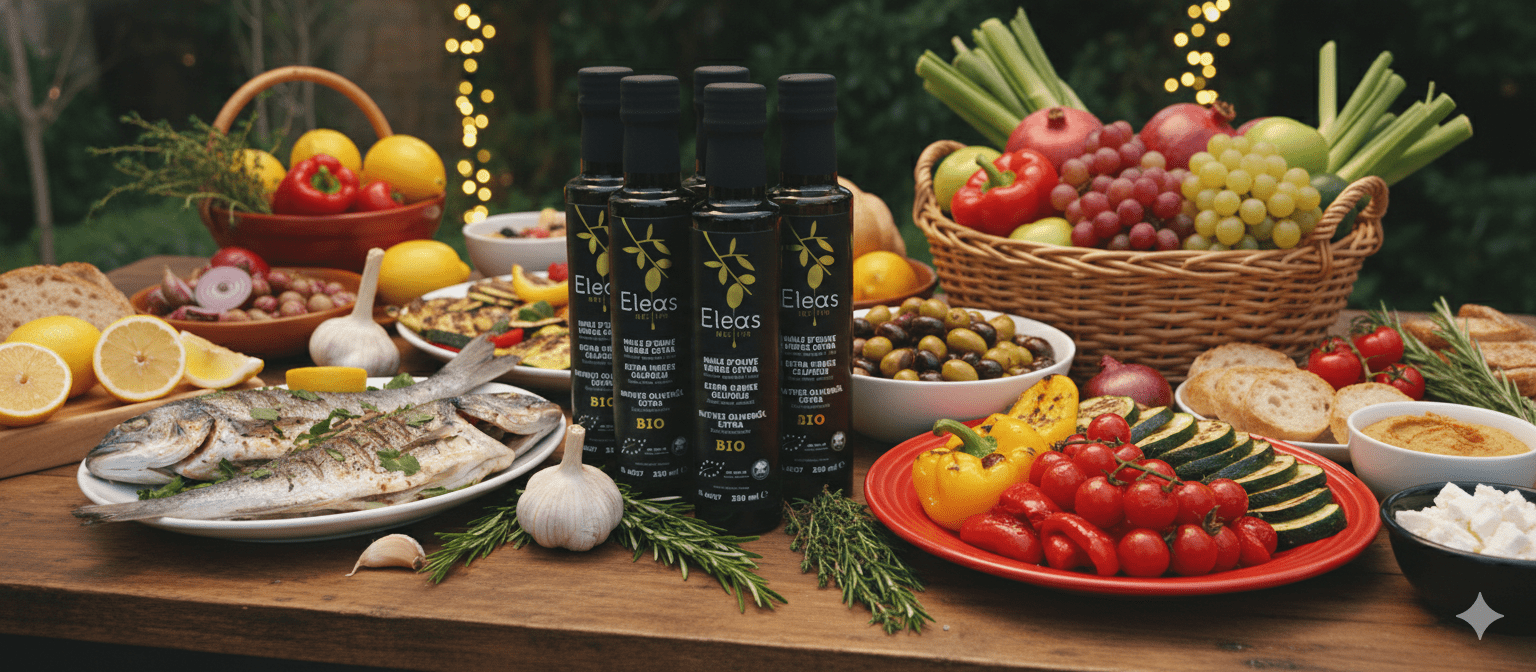 Eleas 250ml biologische extra vergine olijfolie - VILLA - EVOO