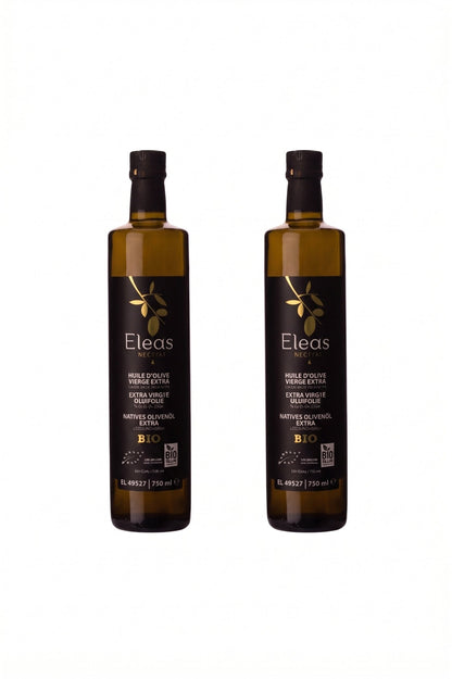 Eleas 750 ml - Biologische Extra Vergine Olijfolie - VILLA-EVOO