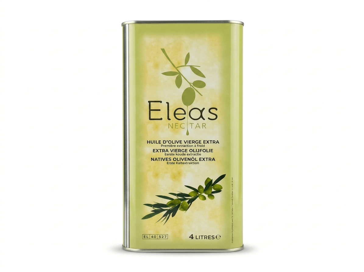 Eleas Extra Vergine Olijfolie 4 liter (2026) - VILLA-EVOO
