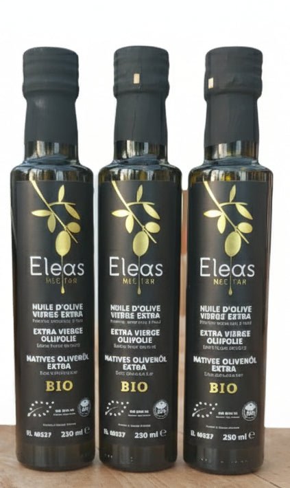 Eleas 250ml biologische extra vergine olijfolie - VILLA - EVOO
