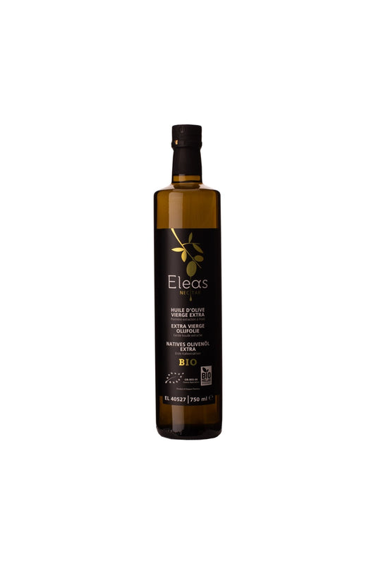 Eleas 750 ml - Biologische Extra Vergine Olijfolie - ambachtelijk, erg lekker, goed voor milieu - VILLA - EVOO