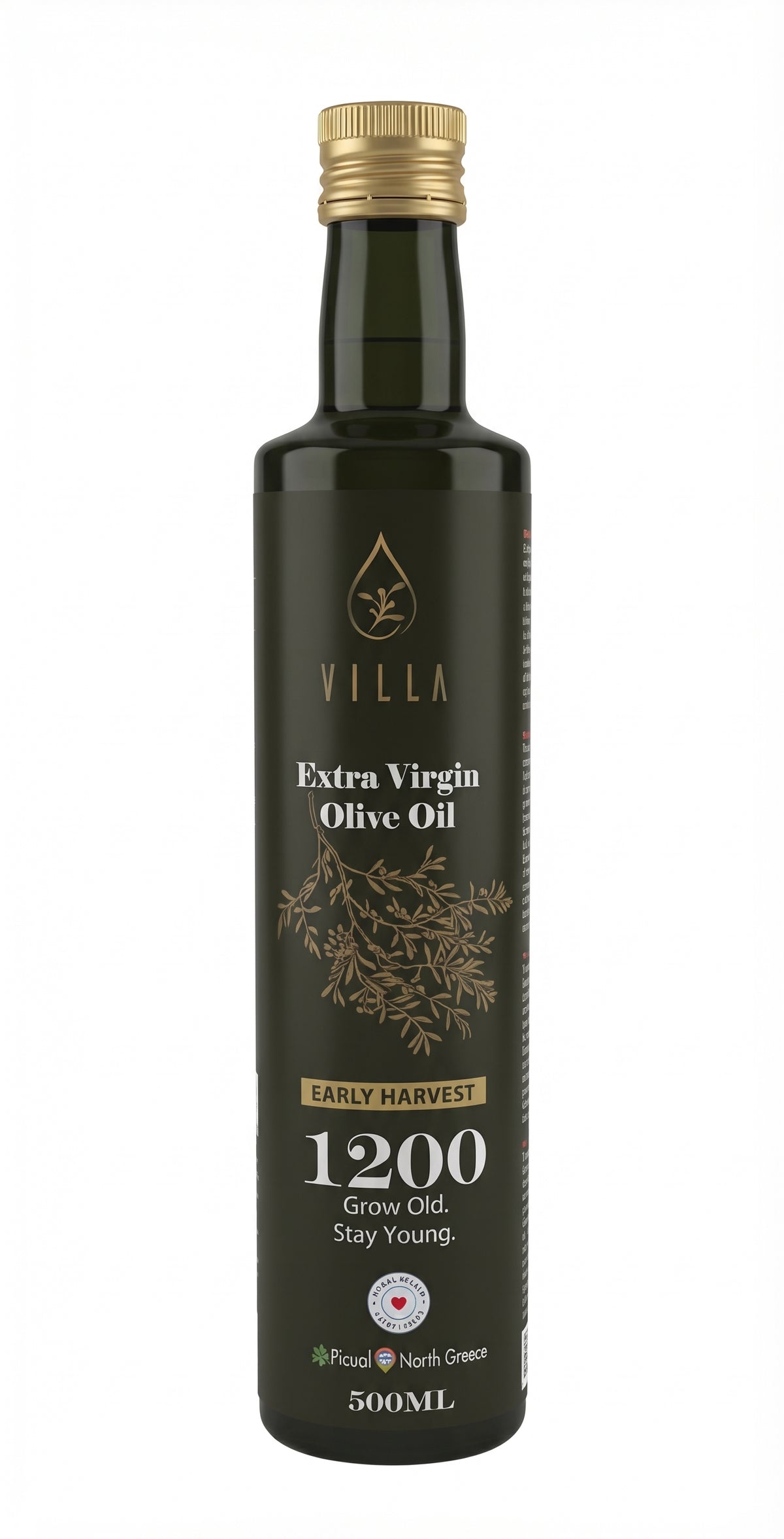 VILLA EH1200 aceite de oliva rico en polifenoles